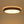 Scandinavian LED Dimmable Walnut Flush Mount Light
