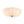 3-Light Bowl Daisy Glass Semi Flush