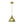 1-Light Lotus Stripe Glass Pendant Light