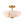 Alabaster Effect Bowl Shade Semi Flush Mount