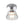 Minimalist Tapered Bell Glass LED Semi Flush Mount
