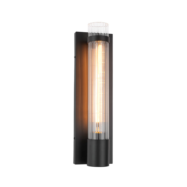 Linear Tube Glass Wall Sconce