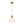 1-Light Lotus Stripe Glass Pendant Light