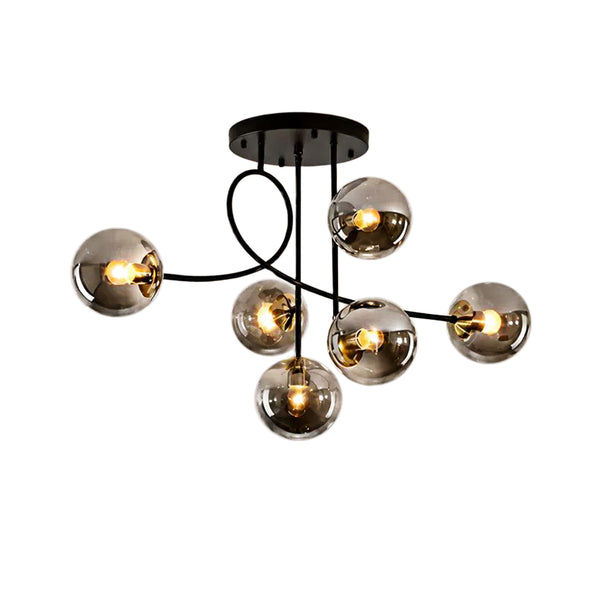 Geometric Modo Bubble Glass Chandelier