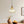 1-Light Lotus Stripe Glass Pendant Light