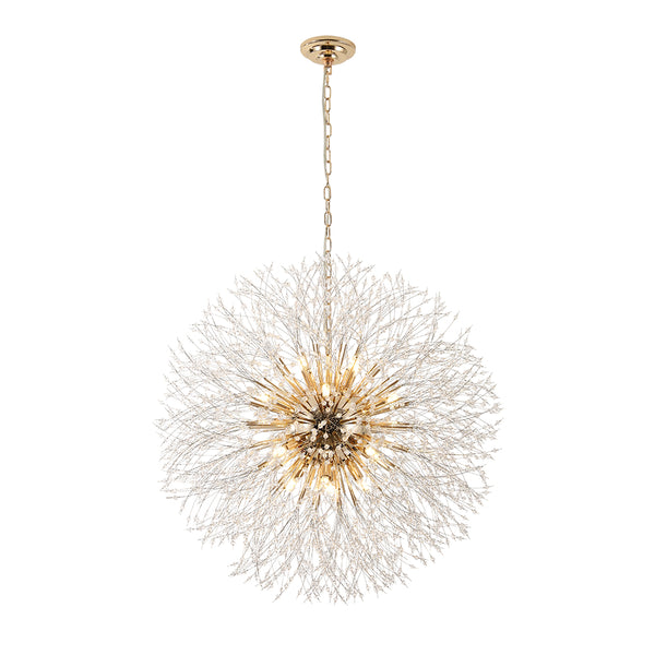 16-Light Oversized Sputnik Firework Chandelier