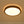 Scandinavian LED Dimmable Walnut Flush Mount Light