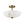 Alabaster Effect Bowl Shade Semi Flush Mount