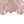 Pink Floral Glass LED Semi Flush Mount