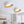 Wood Grain Bowl LED Flush Mount Dome Close To Ceiling Light Track Light