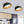 Wood Grain Bowl LED Flush Mount Dome Close To Ceiling Light Track Light
