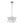 3-Light Up Down Crystal Shade Chrome Chandelier