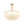 Modern French Leaf Glass Crystal Chandelier
