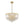 5-Light Teardrop Crystal Round Chandelier