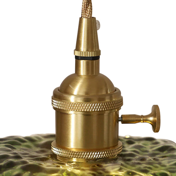 Lotus Glass Flower Design Pendant Light
