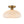 1-Light Opal Glass Curved Semi Flush Mount