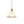 1-Light Lotus Stripe Glass Pendant Light