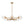 12-Light Two-tier Textured Glass Chandelier