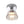 Minimalist Tapered Bell Glass LED Semi Flush Mount
