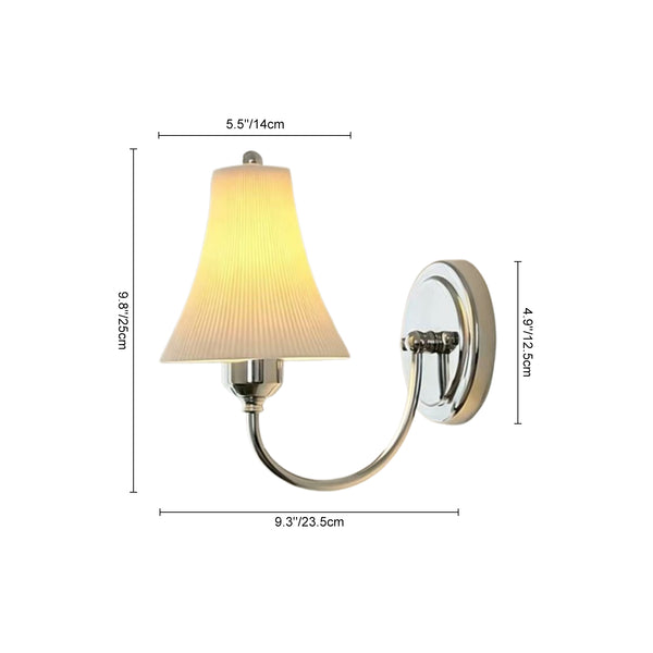 Modern LED Cone Shade Wall Sconce