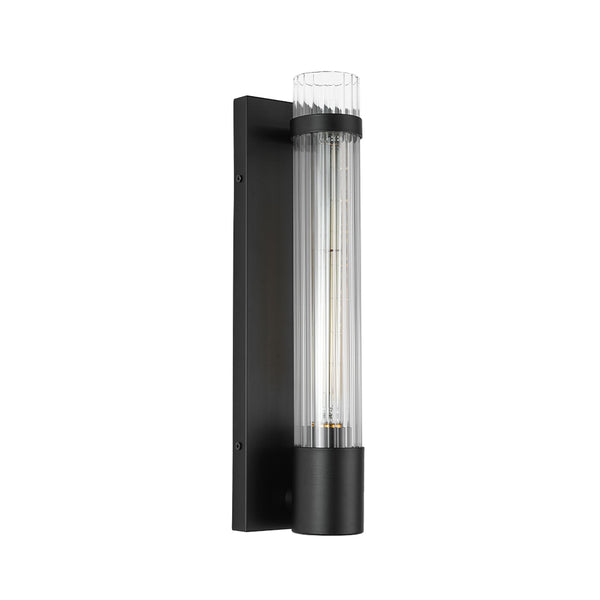 Linear Tube Glass Wall Sconce
