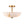 Alabaster Effect Bowl Shade Semi Flush Mount