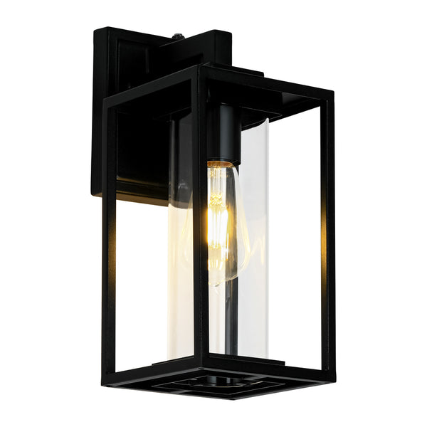 IP23 Rectangular Lantern Outdoor Wall Sconce