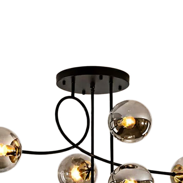 Geometric Modo Bubble Glass Chandelier