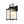 IP23 Lantern Waterproof Ribbed Glass Outdoor Wall Sconce