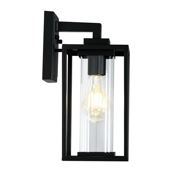 IP23 Rectangular Lantern Outdoor Wall Sconce