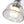 Minimalist Tapered Bell Glass LED Semi Flush Mount