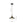 Mid-Century 1-Light Colorful Scalloped Glass Pendant Light