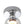 Minimalist Tapered Bell Glass LED Semi Flush Mount