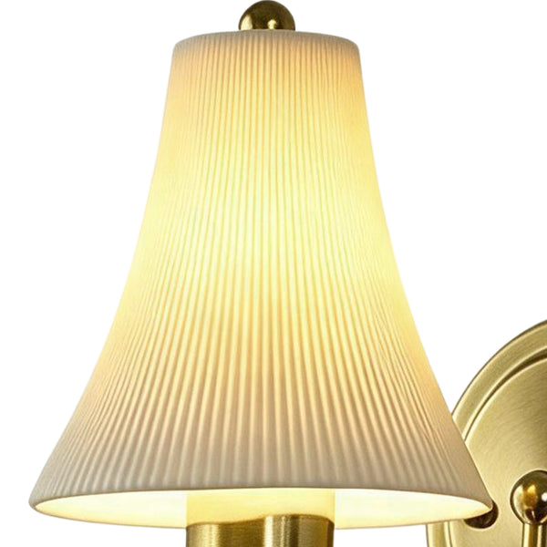 Modern LED Cone Shade Wall Sconce