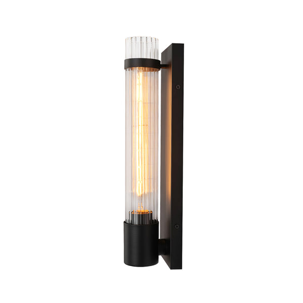 Linear Tube Glass Wall Sconce
