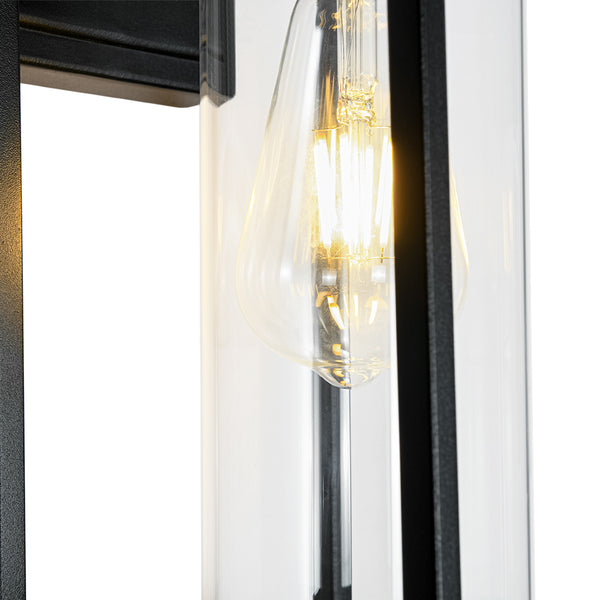 IP23 Rectangular Lantern Outdoor Wall Sconce