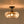 3-Light Lantern Glass Semi-Flush Mount