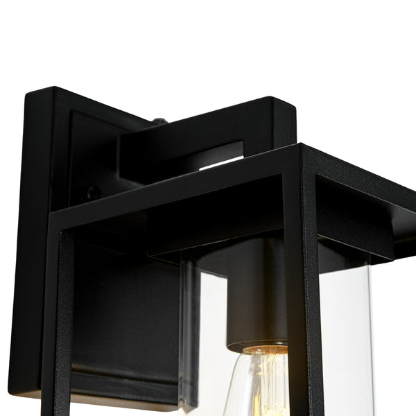 IP23 Rectangular Lantern Outdoor Wall Sconce