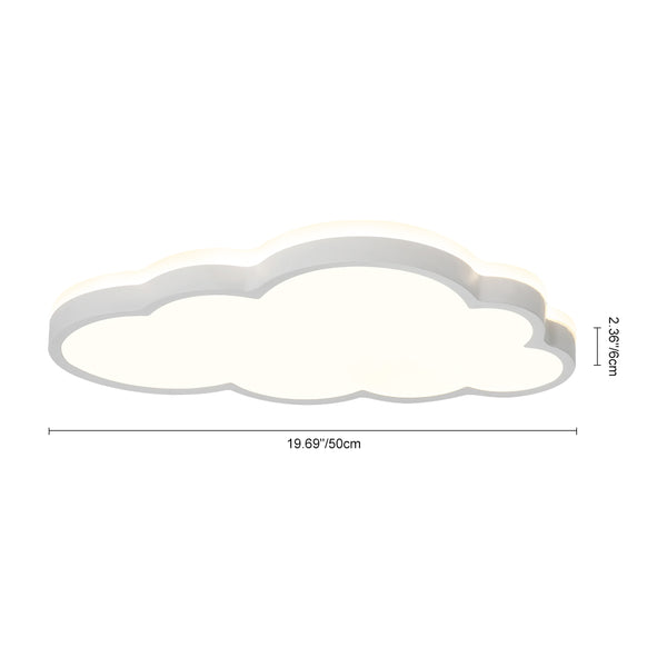 Dimmable Cloud LED Flush Mount Light