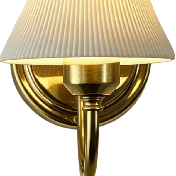 Modern LED Cone Shade Wall Sconce