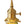 1-Light Lotus Stripe Glass Pendant Light