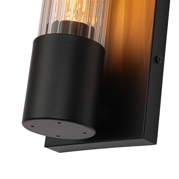 Linear Tube Glass Wall Sconce