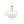 Modern French Leaf Glass Crystal Chandelier