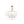 Modern French Leaf Glass Crystal Chandelier