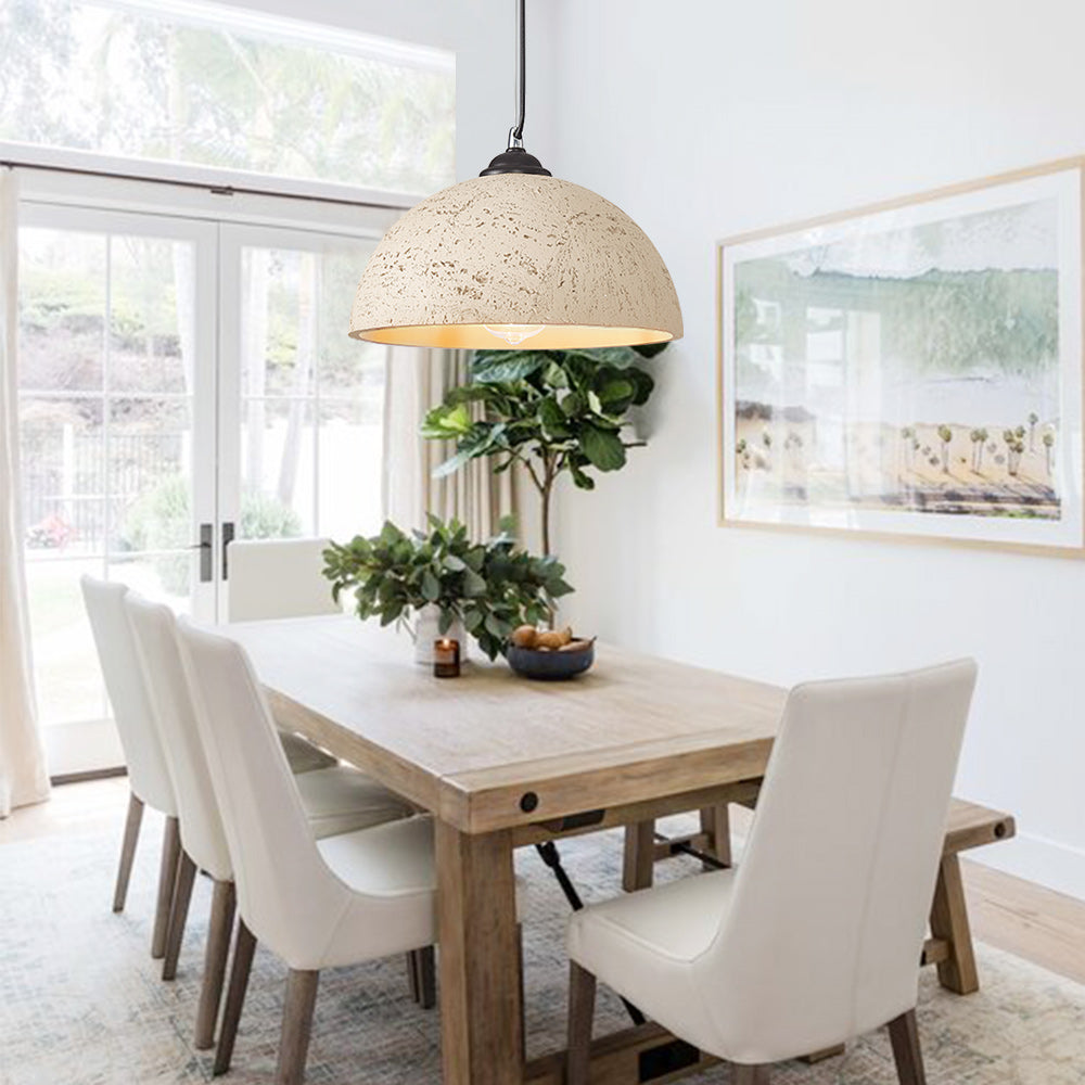 Modern Nordic Resin 1- Light Single Dome Pendant Light | Kitchen Island ...