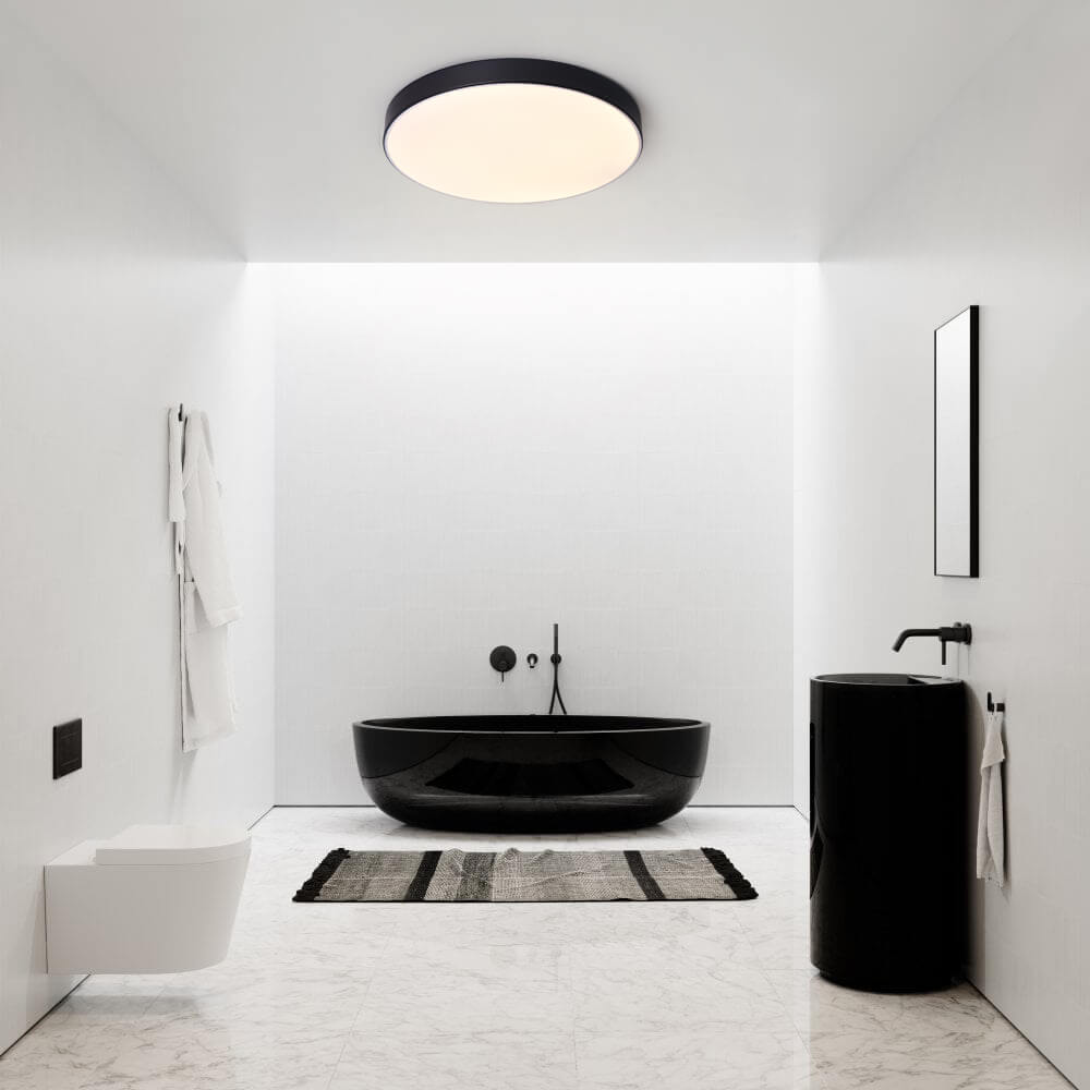 Modern Circle LED Flush Mount Ceiling Light