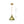 Thehouselights-1-Light Lotus Stripe Glass Pendant Light-Pendant-Green-