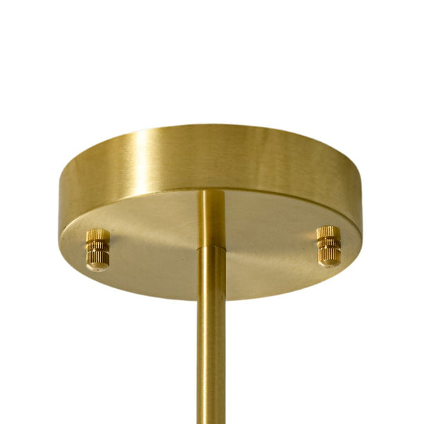 Thehouselights - 12 - Light Two - tier Sputnik Striped Glass Chandelier - Chandelier - 12 - Light - 