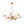 Thehouselights-12-Light Two-tier Textured Glass Chandelier-Chandelier-12-Light-
