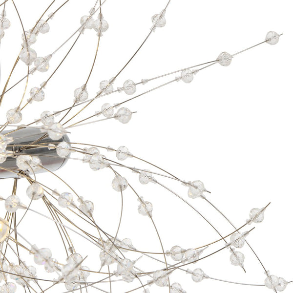 Thehouselights - 15 - Light Linear Sputnik Firework Chandelier - Chandelier - Chrome - 